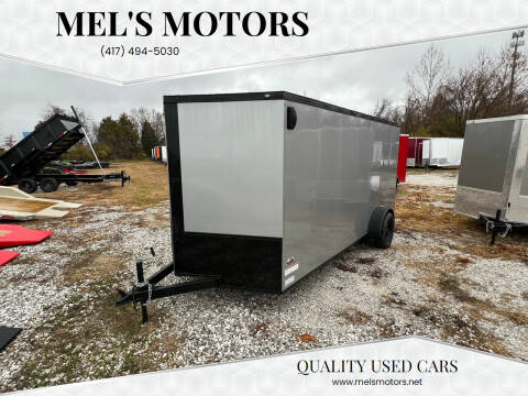 2024 POWERLINE CARGO 7X14SA .30 BLACKOUT PKG for sale at Mel's Motors in Ozark MO