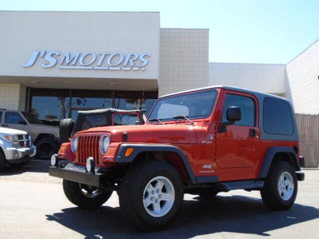 2005 Jeep Wrangler for sale at J'S MOTORS in San Diego CA