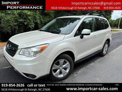 2015 Subaru Forester for sale at Import Performance Sales in Raleigh NC