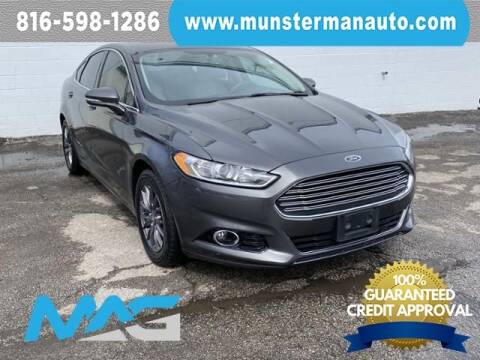 2016 Ford Fusion for sale at Munsterman Automotive Group in Blue Springs MO