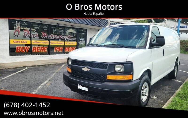 2013 Chevrolet Express Cargo for sale at O Bros Motors in Marietta GA