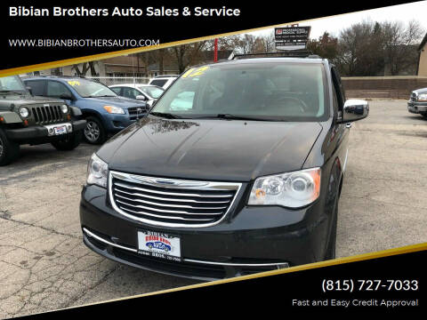 2012 Chrysler Town and Country for sale at Bibian Brothers Auto Sales & Service in Joliet IL