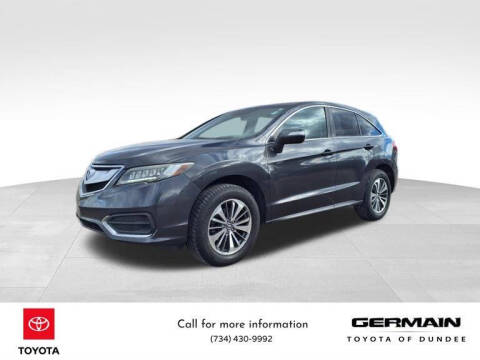 2016 Acura RDX for sale at Germain Toyota of Dundee in Dundee MI