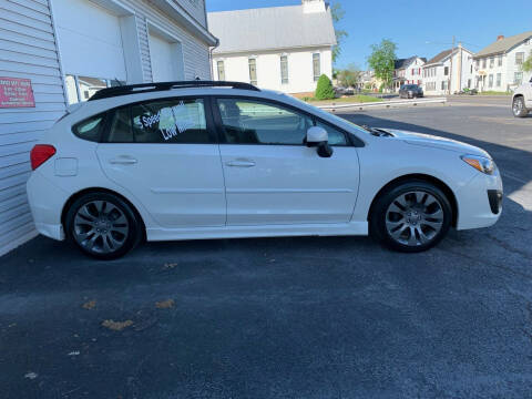 2014 Subaru Impreza for sale at VILLAGE SERVICE CENTER in Penns Creek PA