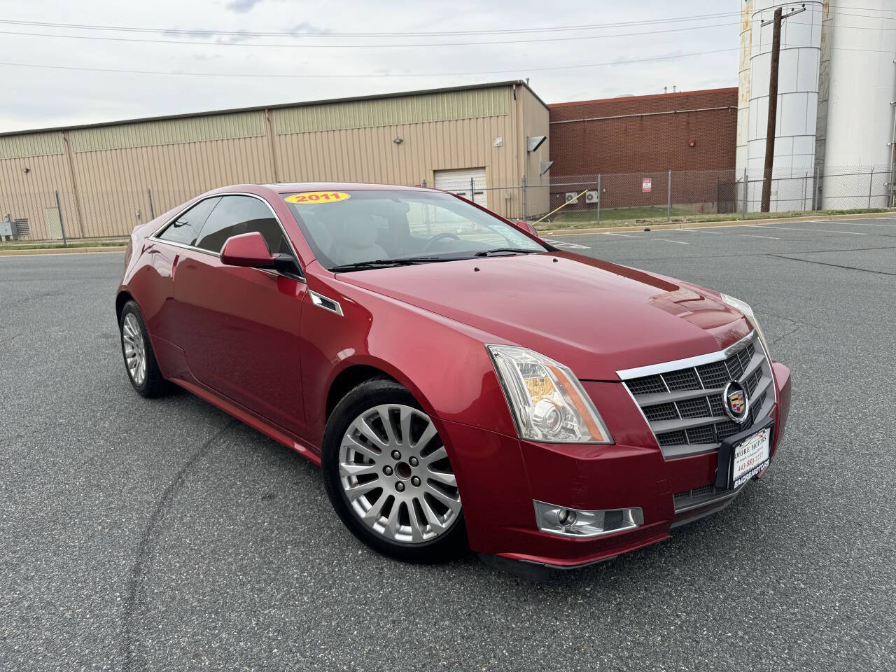 Red 2011 Cadillac CTS 3.6L Performance 3.6L Performance 2dr Coupe 2