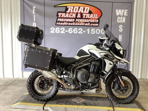 2019 Triumph Tiger 1200 XCA Crystal White for sale at Road Track and Trail in Big Bend WI