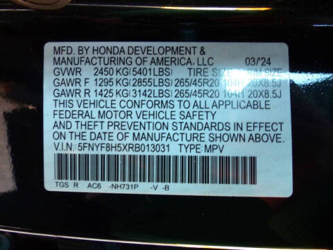 2024 Honda Passport EX-L