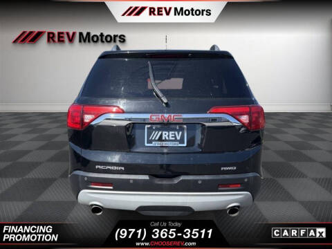 2019 GMC Acadia SLE-2