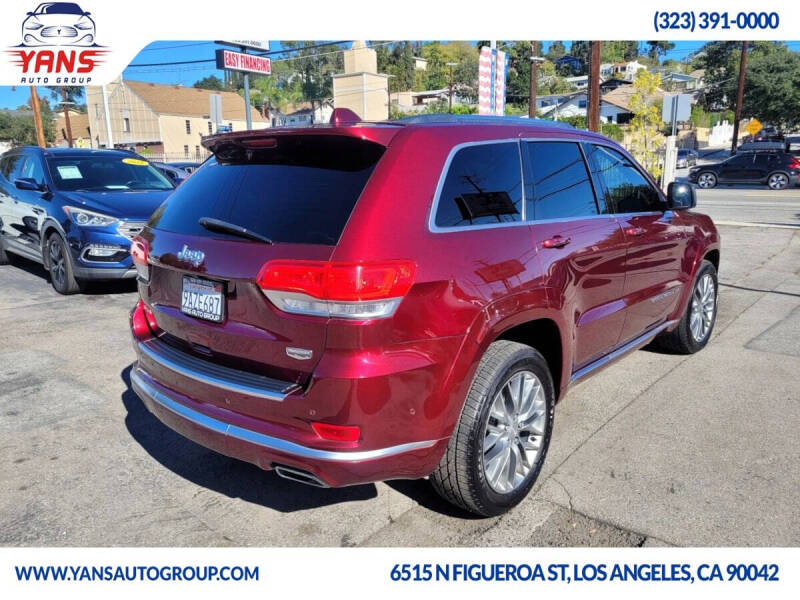 2017 Jeep Grand Cherokee Summit