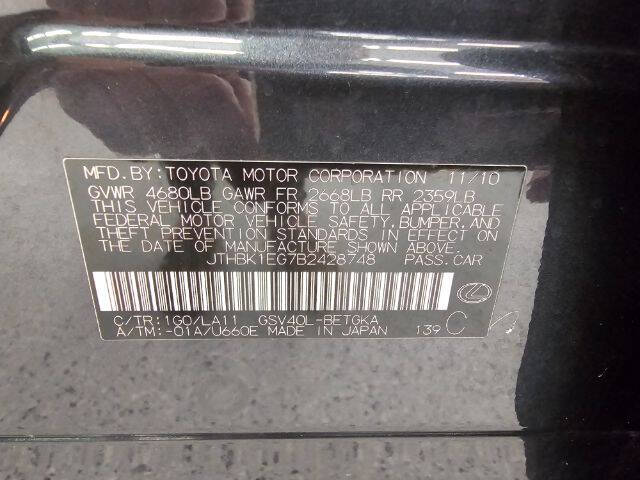 2011 Lexus ES 350