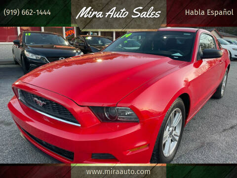 2014 Ford Mustang for sale at Mira Auto Sales in Raleigh NC
