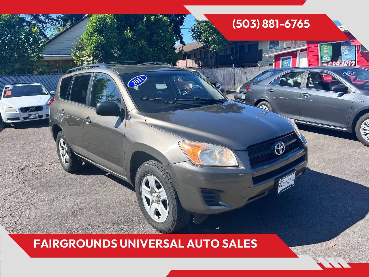 Blue 2011 Toyota RAV4 Base 4x4 Base 4dr SUV 1