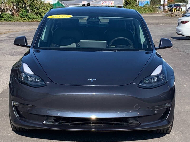 Used 2022 Tesla Model 3 Long Range with VIN 5YJ3E1EB2NF110166 for sale in Worcester, MA