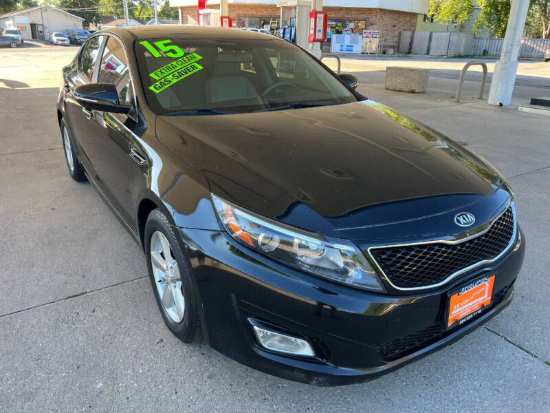 2015 Kia Optima for sale at REVOLUTION MOTORS LLC in Waukegan IL