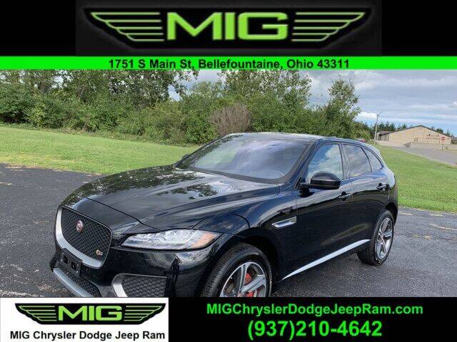 2020 Jaguar F-PACE for sale at MIG Chrysler Dodge Jeep Ram in Bellefontaine OH