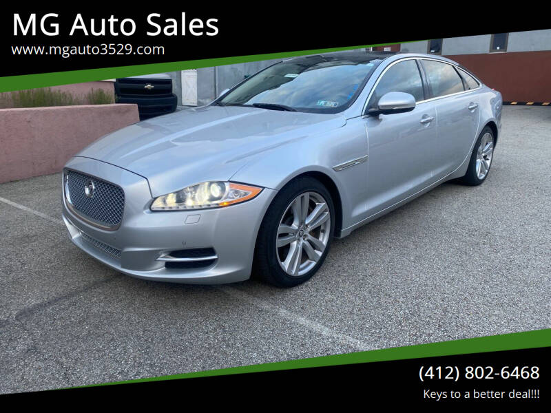 2013 Jaguar XJL for sale at MG Auto Sales in Pittsburgh PA