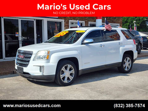 2016 GMC Terrain for sale at Mario's Used Cars - South Houston Location in South Houston TX