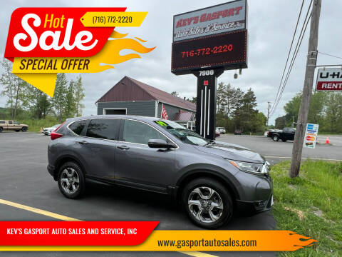 2019 Honda CR-V for sale at KEV'S GASPORT AUTO SALES AND SERVICE, INC in Gasport NY