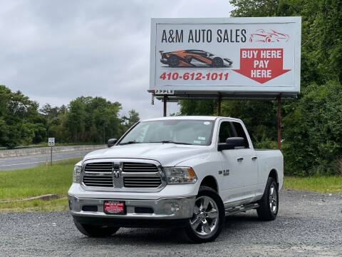 2015 RAM Ram Pickup 1500 for sale at A&M Auto Sales in Edgewood MD