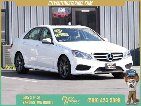 2014 Mercedes-Benz E-Class for sale at City Motors of Yakima in Yakima WA