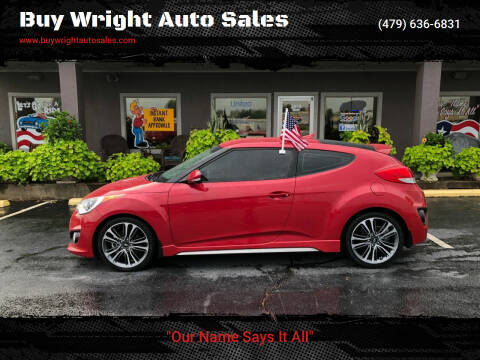 2017 Hyundai Veloster for sale at Buy Wright Auto Sales in Rogers AR