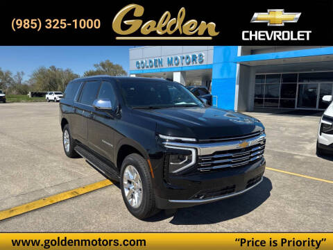 2025 Chevrolet Suburban for sale at GOLDEN MOTORS in Cut Off LA