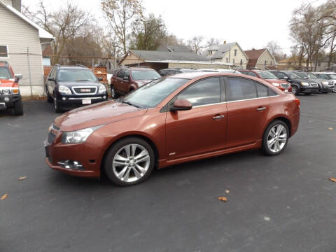 2012 Chevrolet Cruze for sale at Goodman Auto Sales in Lima OH