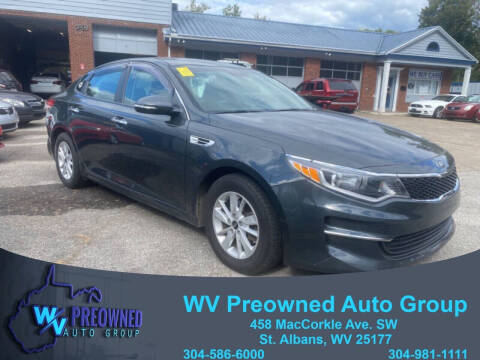 2016 Kia Optima for sale at WV PREOWNED AUTO GROUP in Saint Albans WV