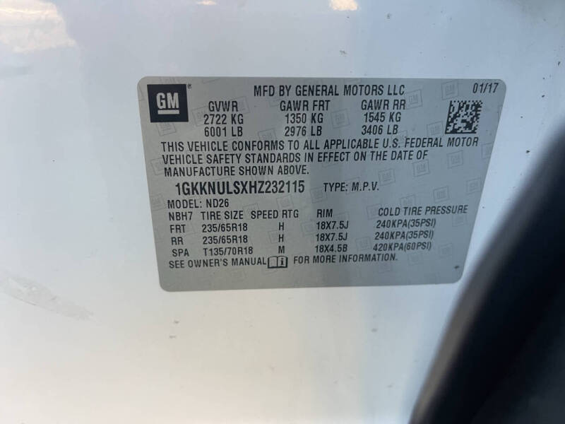 2017 GMC Acadia SLT-1