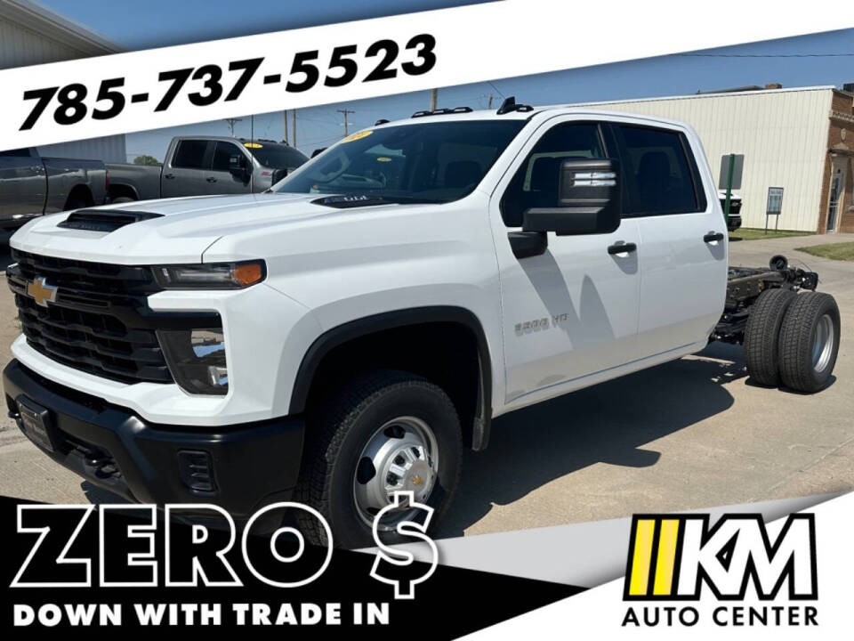 2024 Chevrolet Silverado 3500HD CC for sale at Keller Motors in Palco, KS