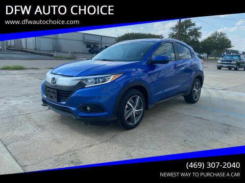 2021 Honda HR-V for sale at DFW AUTO CHOICE in Dallas TX