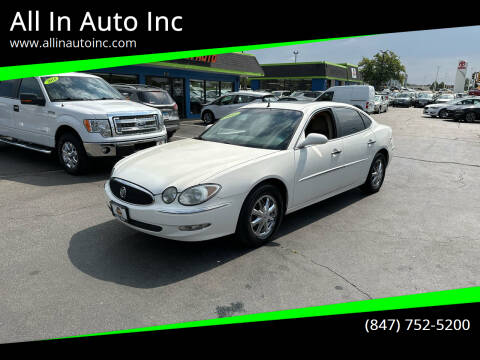 2005 Buick LaCrosse for sale at All In Auto Inc in Palatine IL