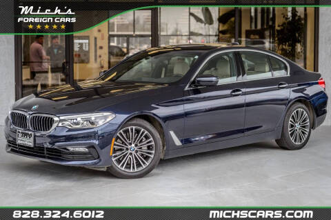 2017 BMW 5 Series for sale at Mich's Foreign Cars in Hickory NC