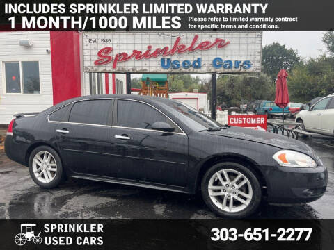 2015 Chevrolet Impala Limited for sale at Sprinkler Used Cars in Longmont CO