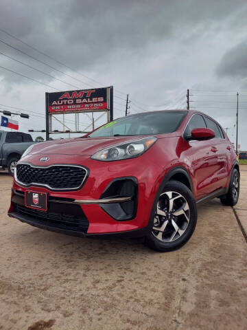2020 Kia Sportage for sale at AMT AUTO SALES LLC in Houston TX