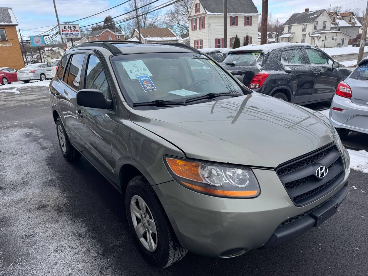 2009 Hyundai SANTA FE for sale at B N M Auto Sales Inc in New Castle, PA