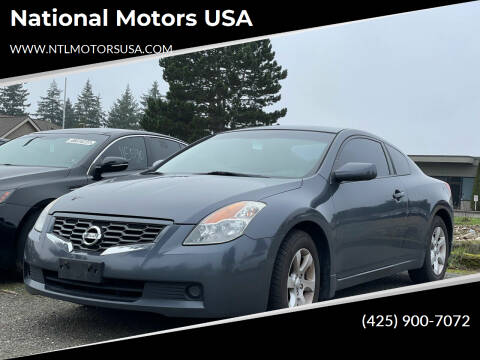 2009 Nissan Altima for sale at National Motors USA in Bellevue WA