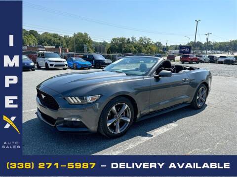2015 Ford Mustang for sale at Impex Auto Sales in Greensboro NC