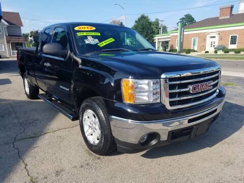 2012 GMC Sierra 1500 for sale at BELLEFONTAINE MOTOR SALES in Bellefontaine OH