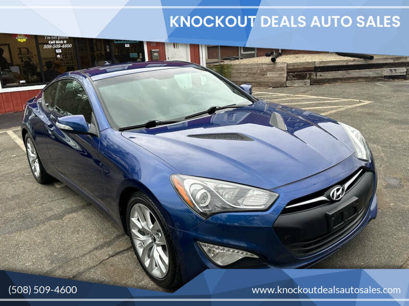 2016 Hyundai Genesis Coupe for sale at Knockout Deals Auto Sales in West Bridgewater MA