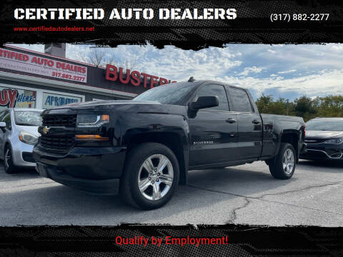 2016 Chevrolet Silverado 1500 for sale at CERTIFIED AUTO DEALERS in Greenwood IN