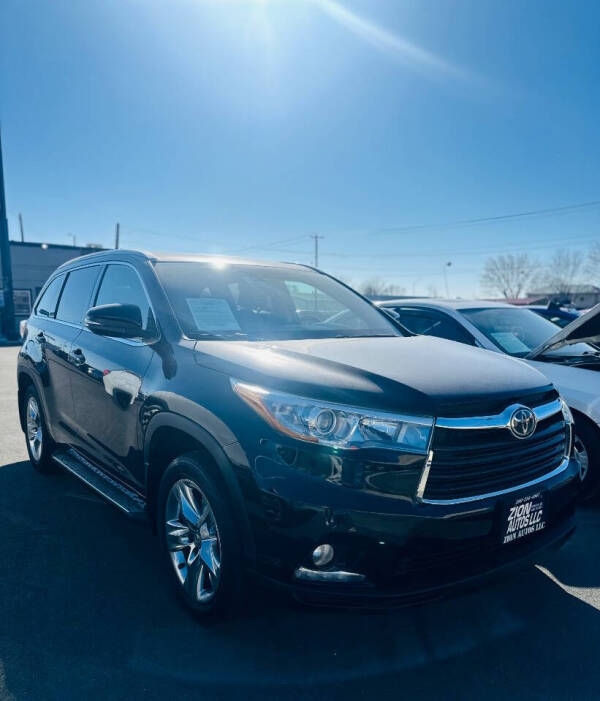 2014 Toyota Highlander for sale at Zion Autos LLC in Pasco WA