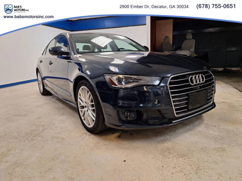 2016 Audi A6 2.0T quattro Premium Plus
