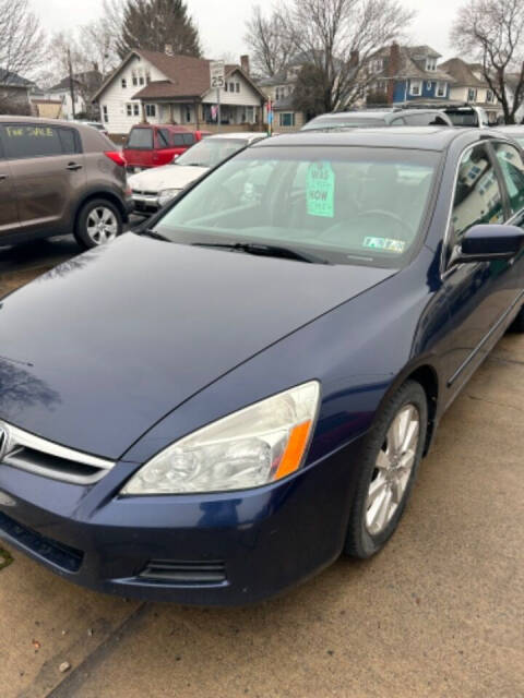 2007 Honda Accord for sale at Vito s and Gino s Auto Sales in Forty Fort, PA