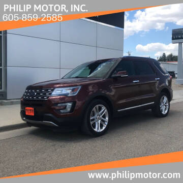 2016 Ford Explorer for sale at Philip Motor Inc in Philip SD