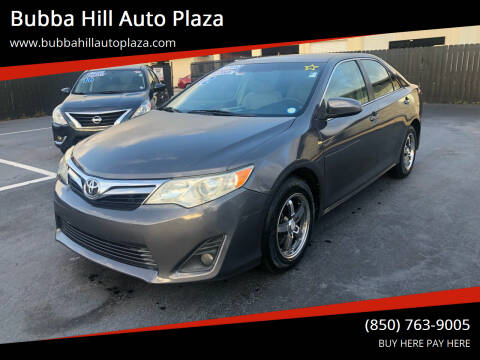 2012 Toyota Camry for sale at Bubba Hill Auto Plaza in Panama City FL