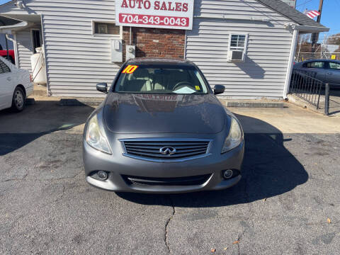 2010 Infiniti G37 Sedan for sale at R & T Westside Auto Sales Inc in Charlotte NC