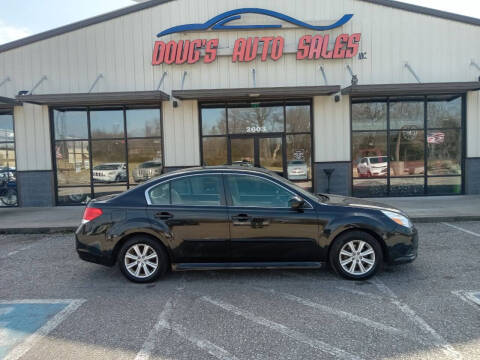 2012 Subaru Legacy for sale at DOUG'S AUTO SALES INC in Pleasant View TN