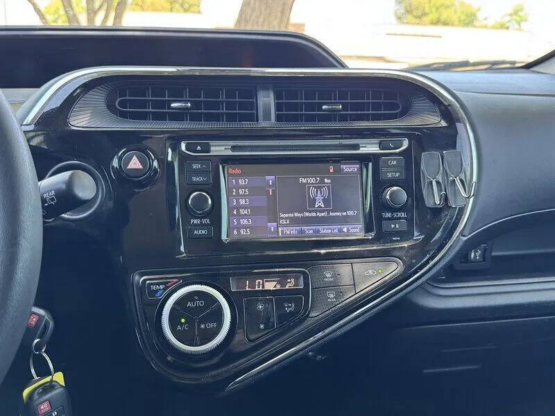 2018 Toyota Prius c