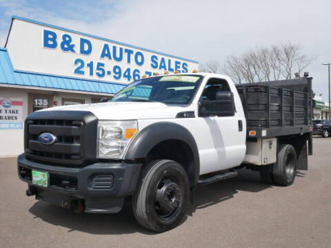 2011 Ford F-450 Super Duty for sale at B & D Auto Sales Inc. in Fairless Hills PA
